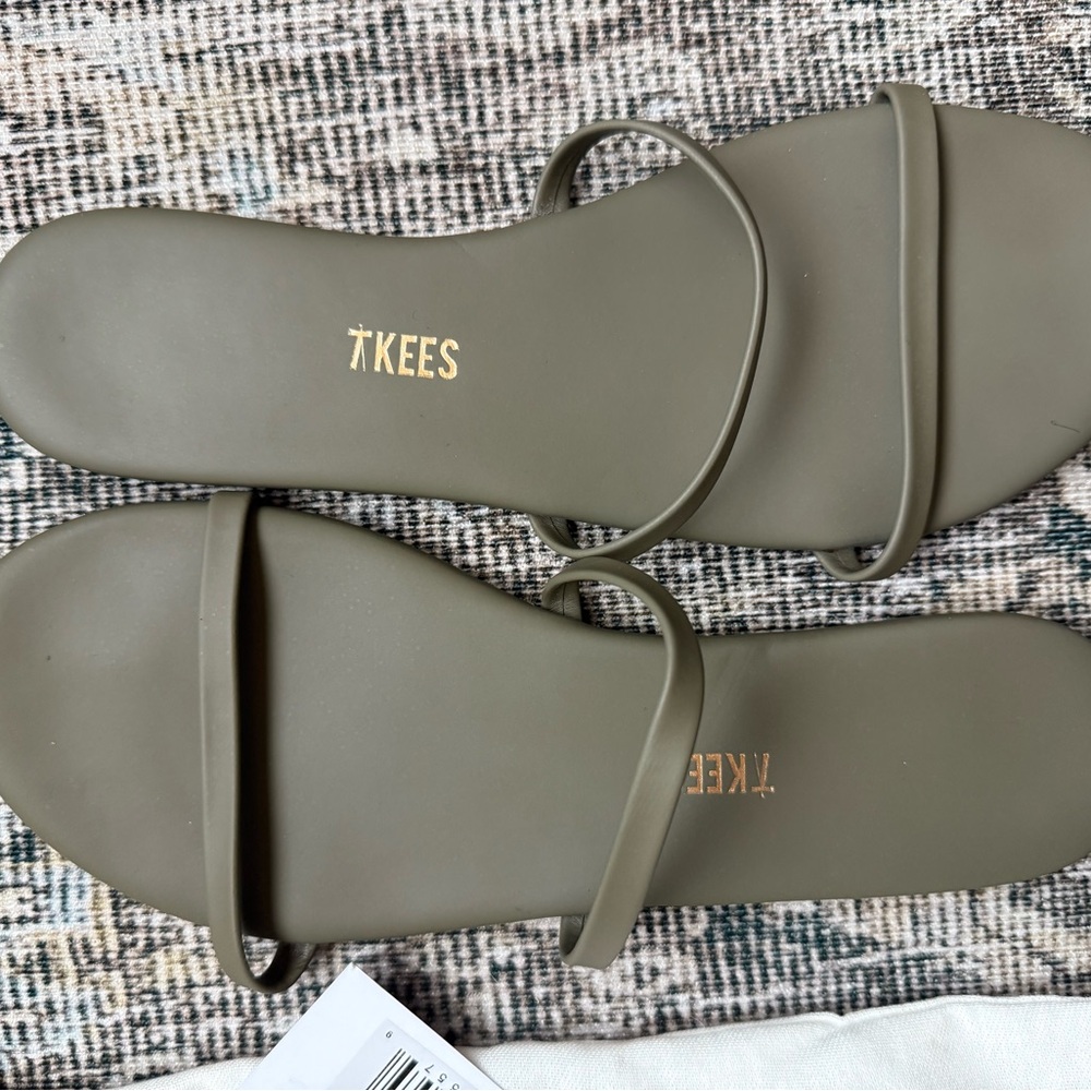 TKEES Olive Sandals for Women